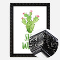 Black Ornate Frame