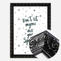 Black Ornate Frame