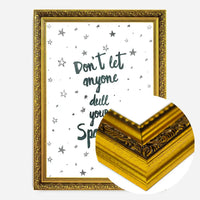Sparkle Typography Quote Print