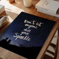 Sparkle Typography Sky Quote Print