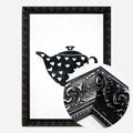 Black Ornate Frame