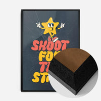 Shoot For The Stars Kids Quote Print