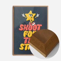 Shoot For The Stars Kids Quote Print