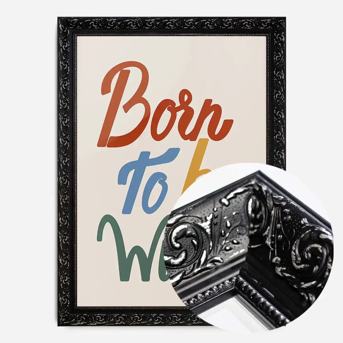 Born To Be Wild Kids Quote Print