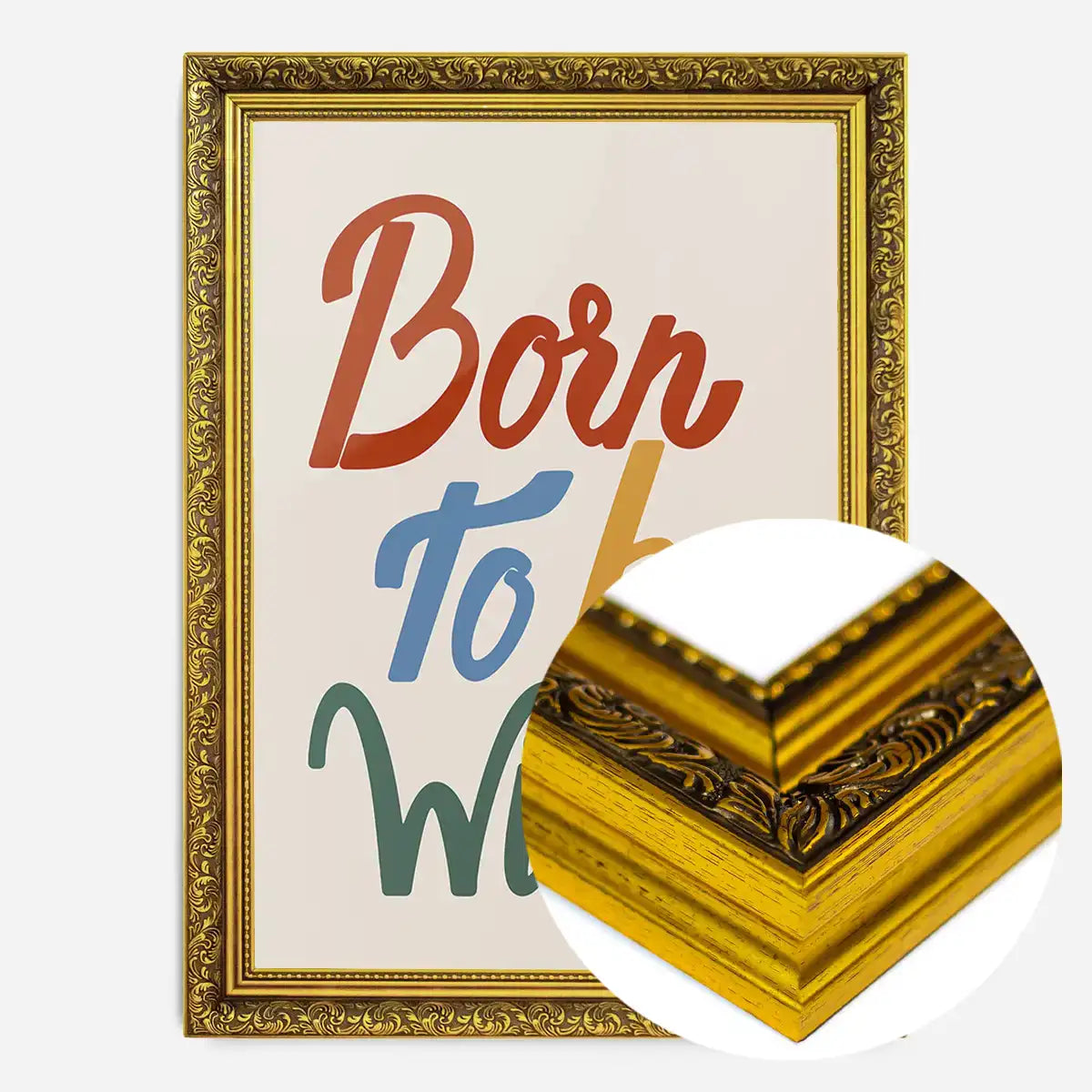 Born To Be Wild Kids Quote Print