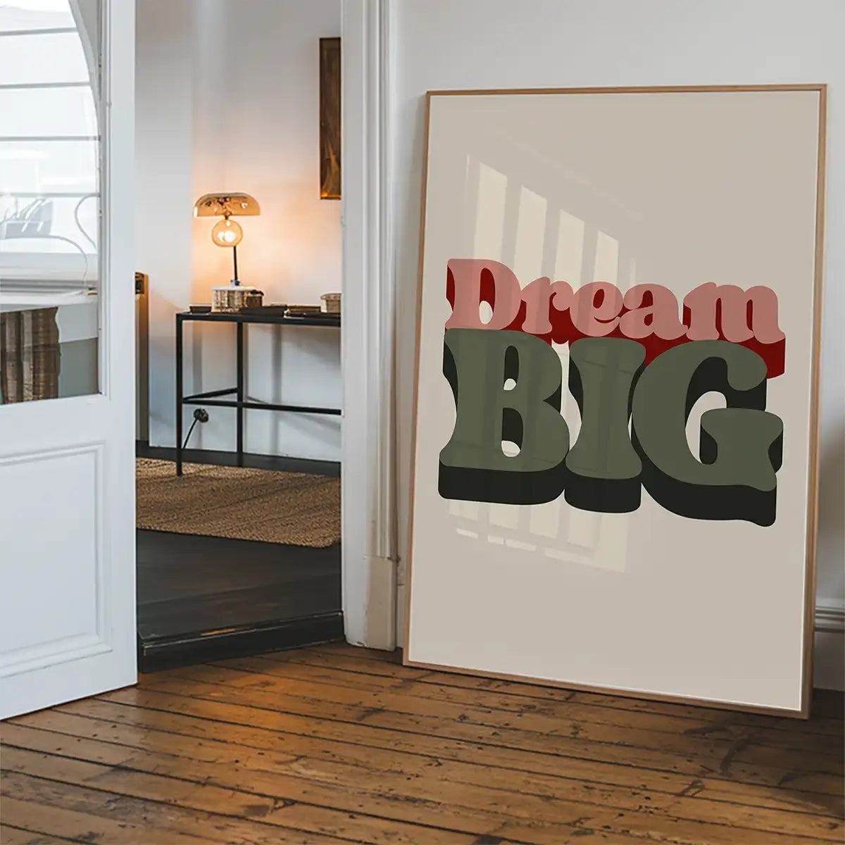 Dream Big Quote Print