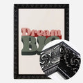 Black Ornate Frame