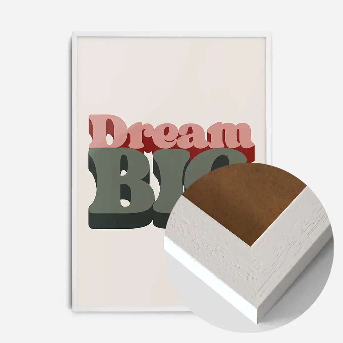 Dream Big Quote Print