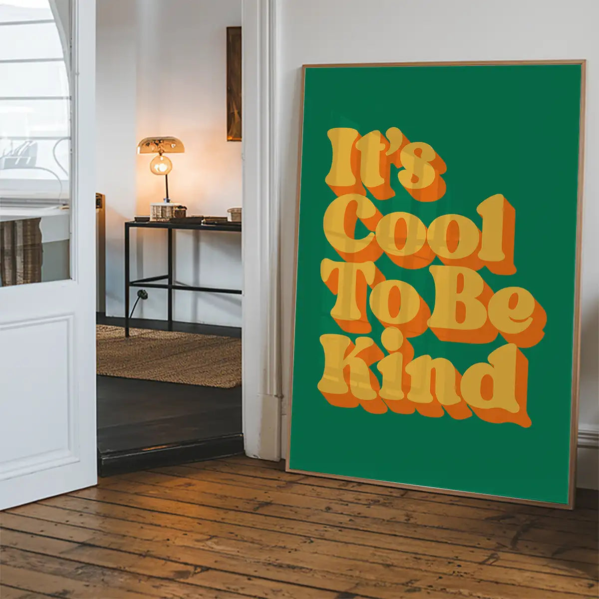 Cool To Be Kind Kids Quote Print