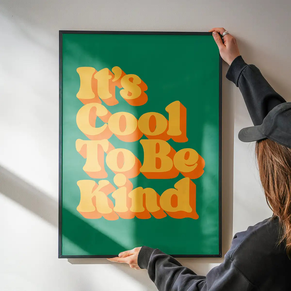 Cool To Be Kind Kids Quote Print