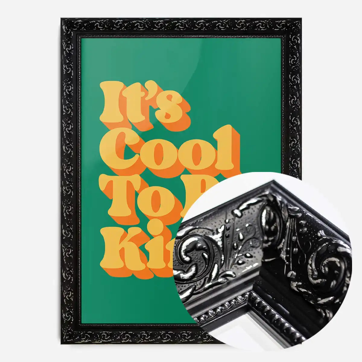 Cool To Be Kind Kids Quote Print