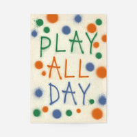 Play All Day Kids Spraypaint Print