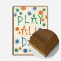 Play All Day Kids Spraypaint Print