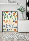 Play All Day Kids Spraypaint Print