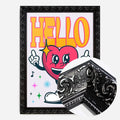 Black Ornate Frame