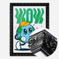 Black Ornate Frame