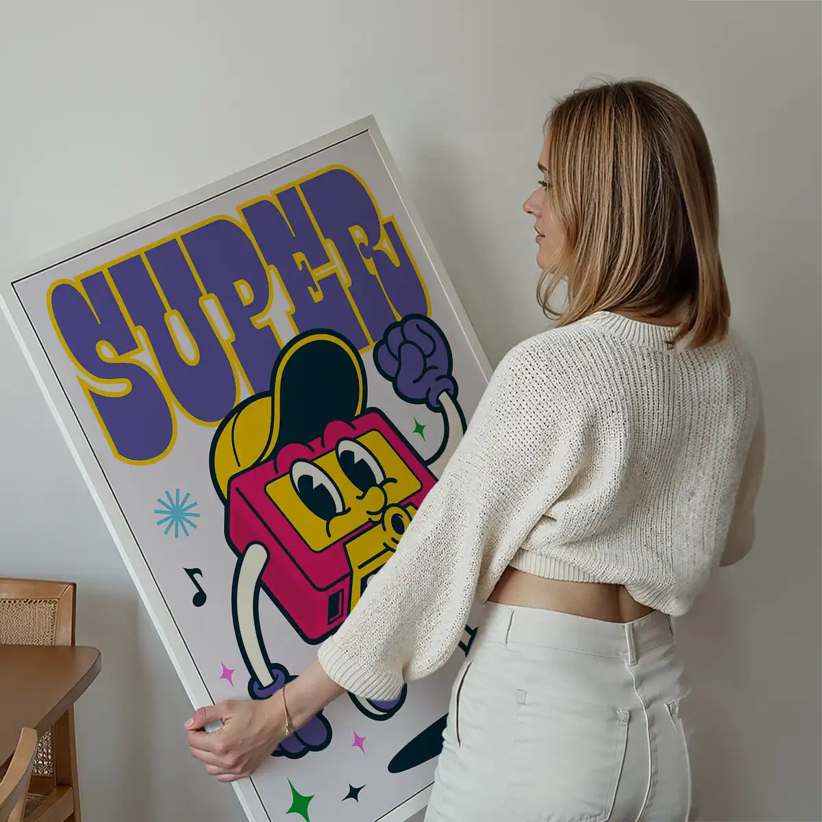 Super Cartoon Kids Print