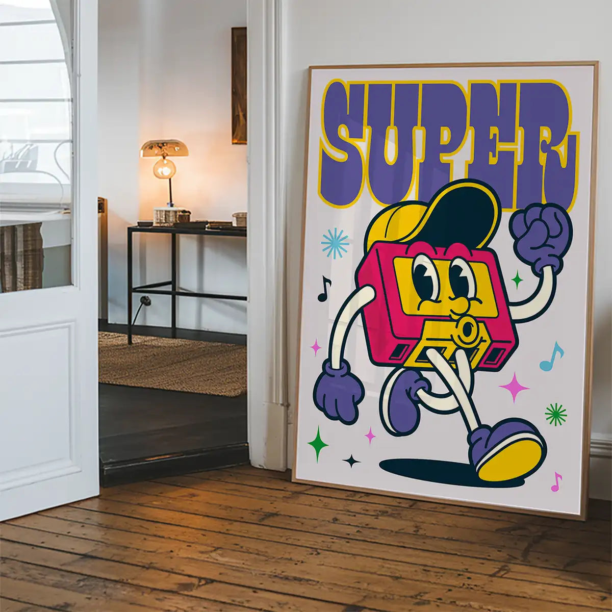 Super Cartoon Kids Print