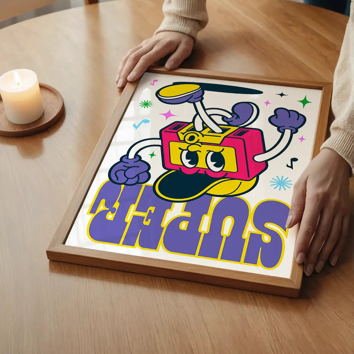 Super Cartoon Kids Print