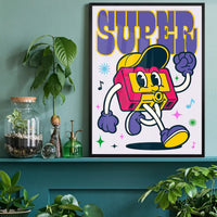 Super Cartoon Kids Print