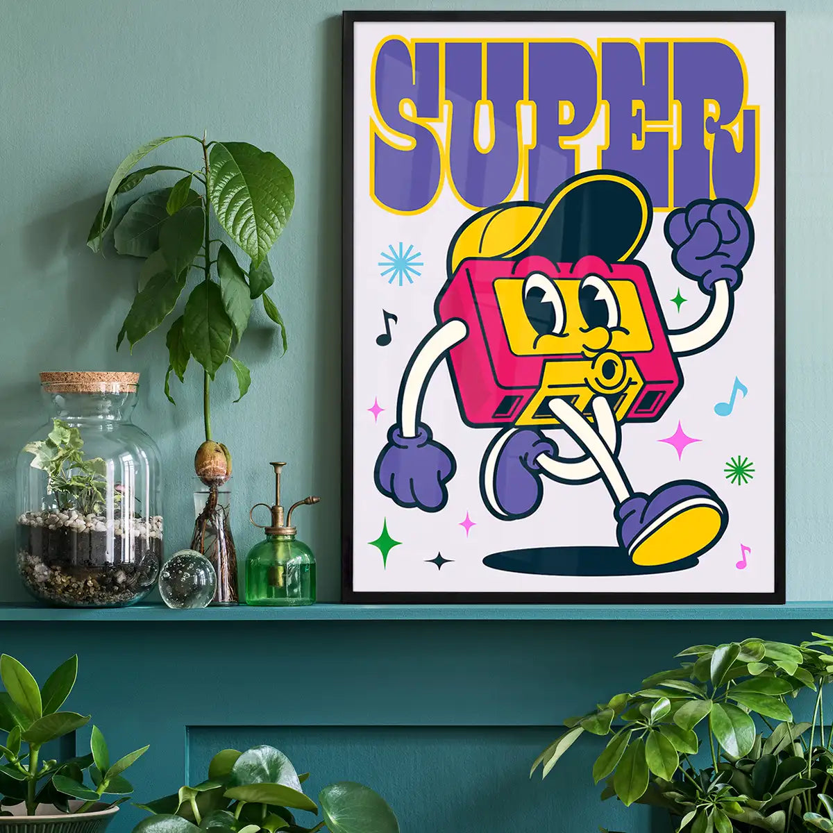 Super Cartoon Kids Print