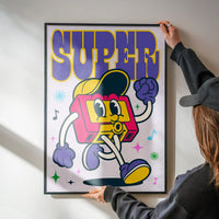 Super Cartoon Kids Print