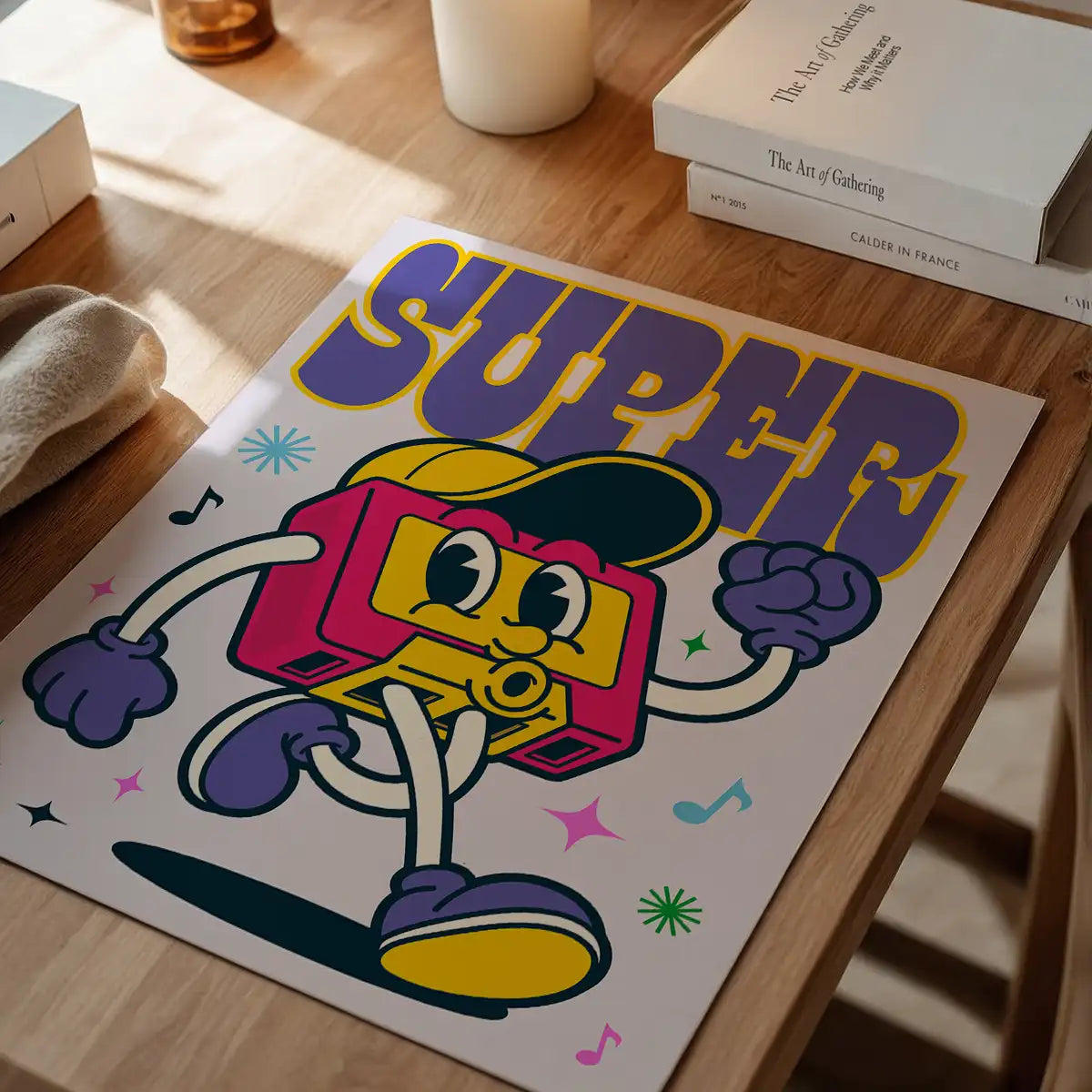 Super Cartoon Kids Print