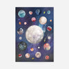 Space Watercolour Style Kids Print