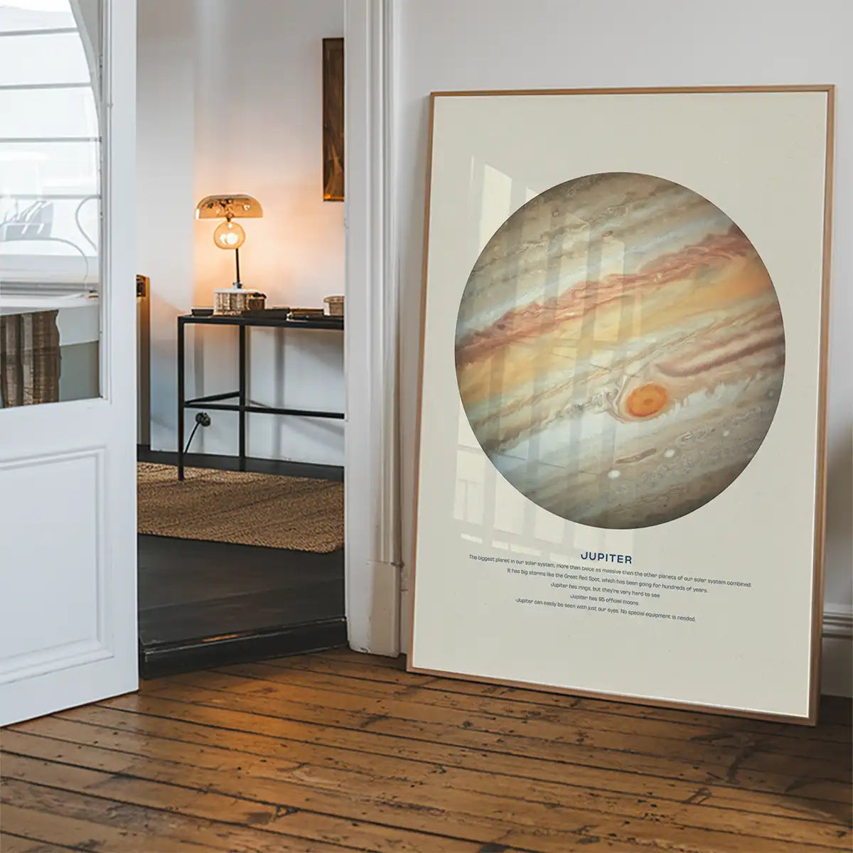 Jupiter Educational Kids Planet Poster