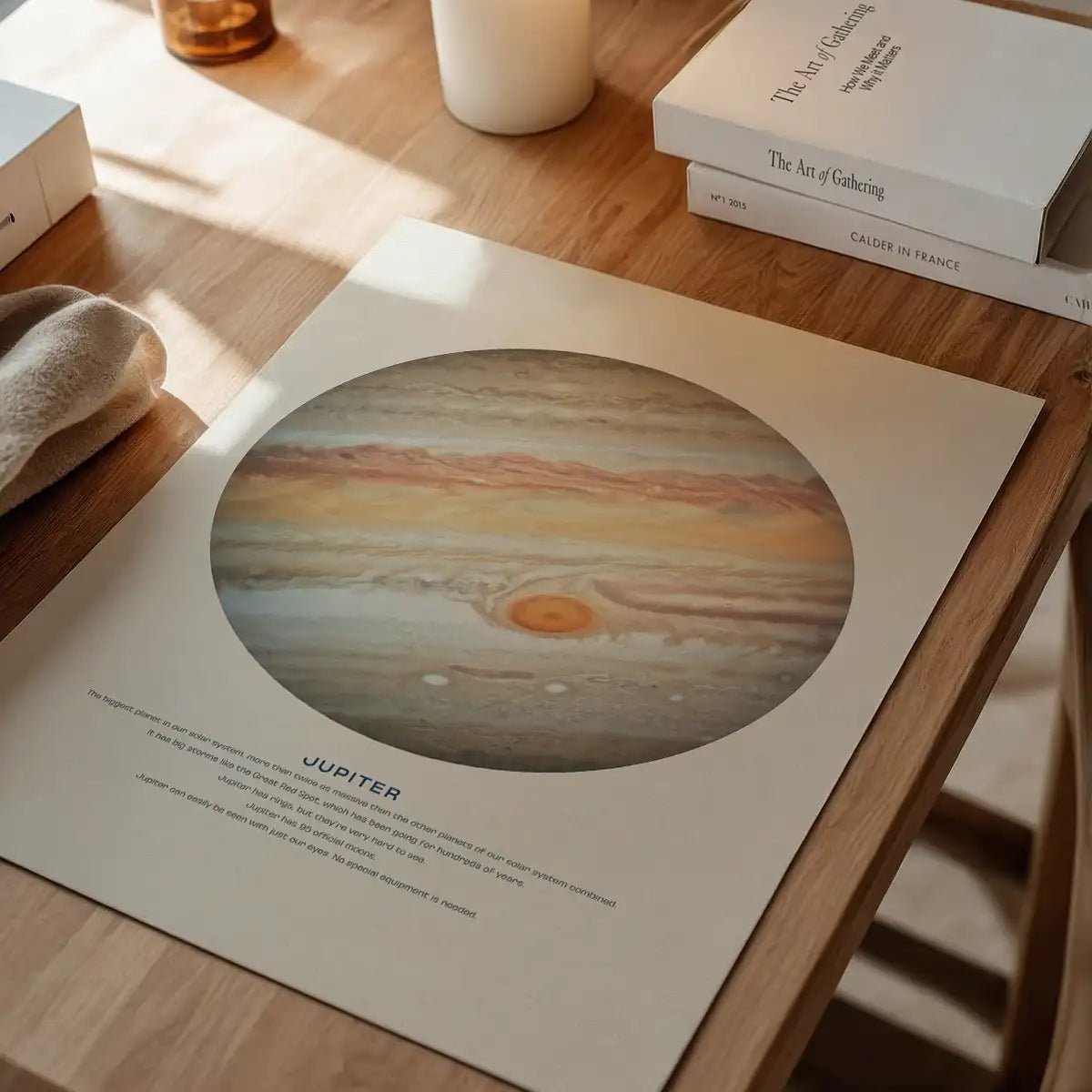 Jupiter Educational Kids Planet Poster