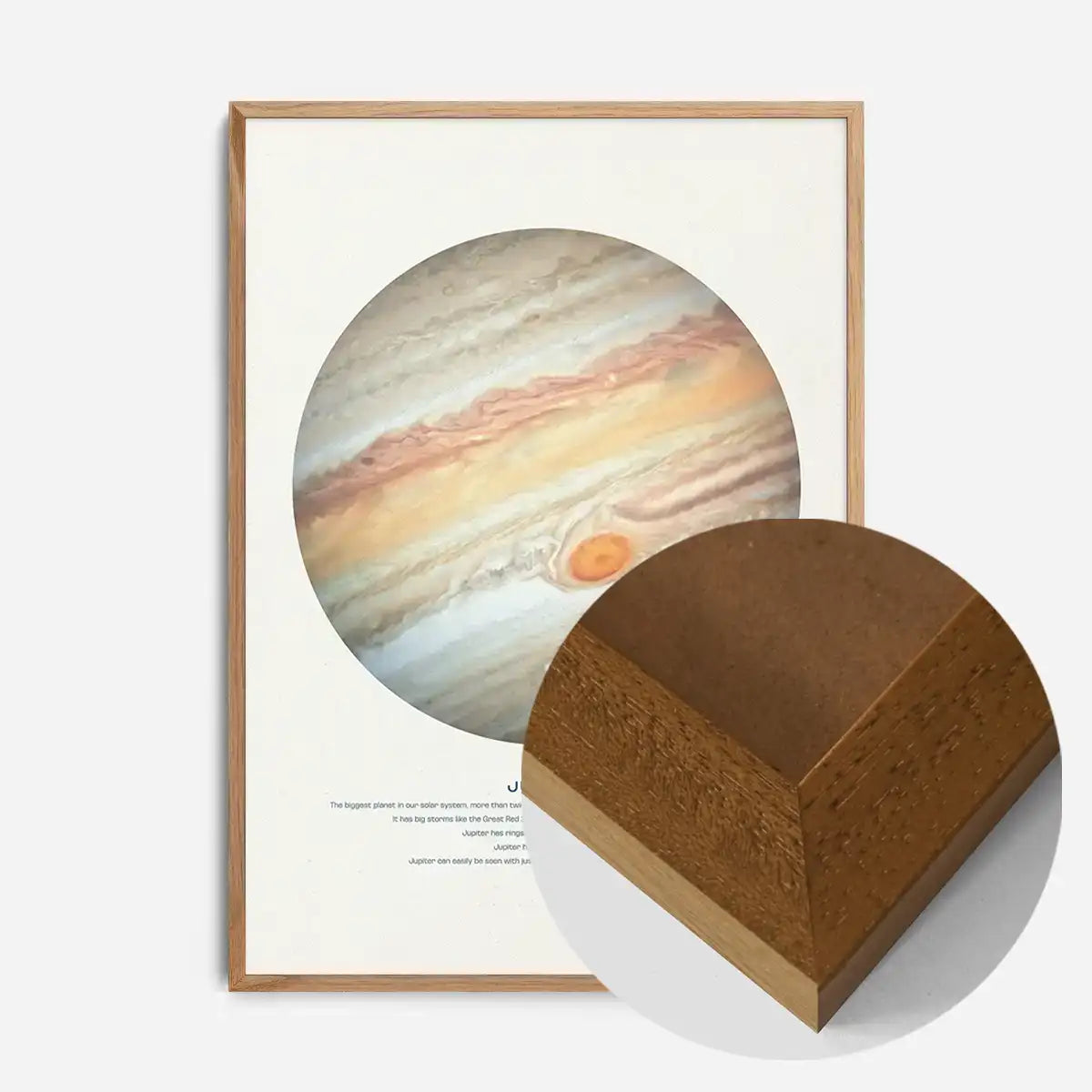 Jupiter Educational Kids Planet Poster