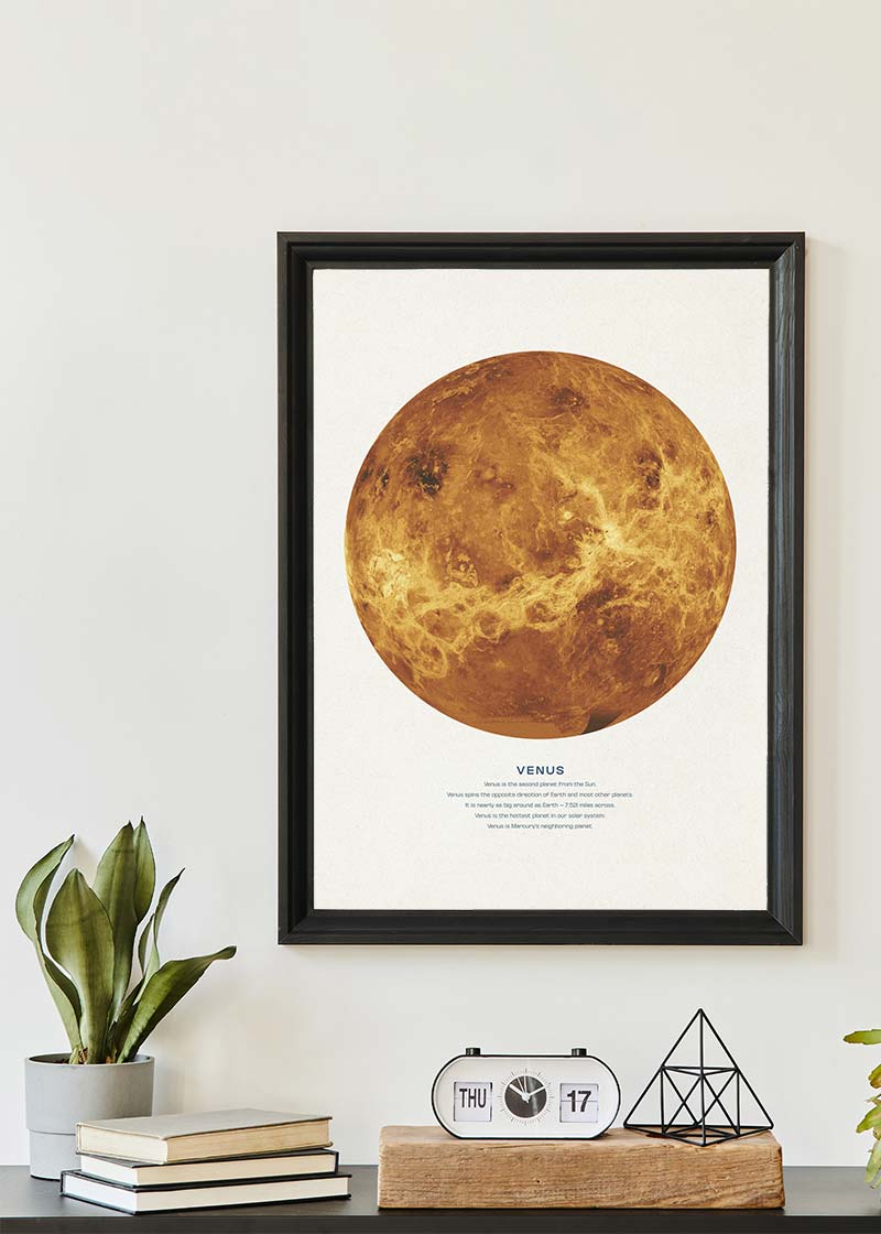 Venus Educational Kids Planet Poster