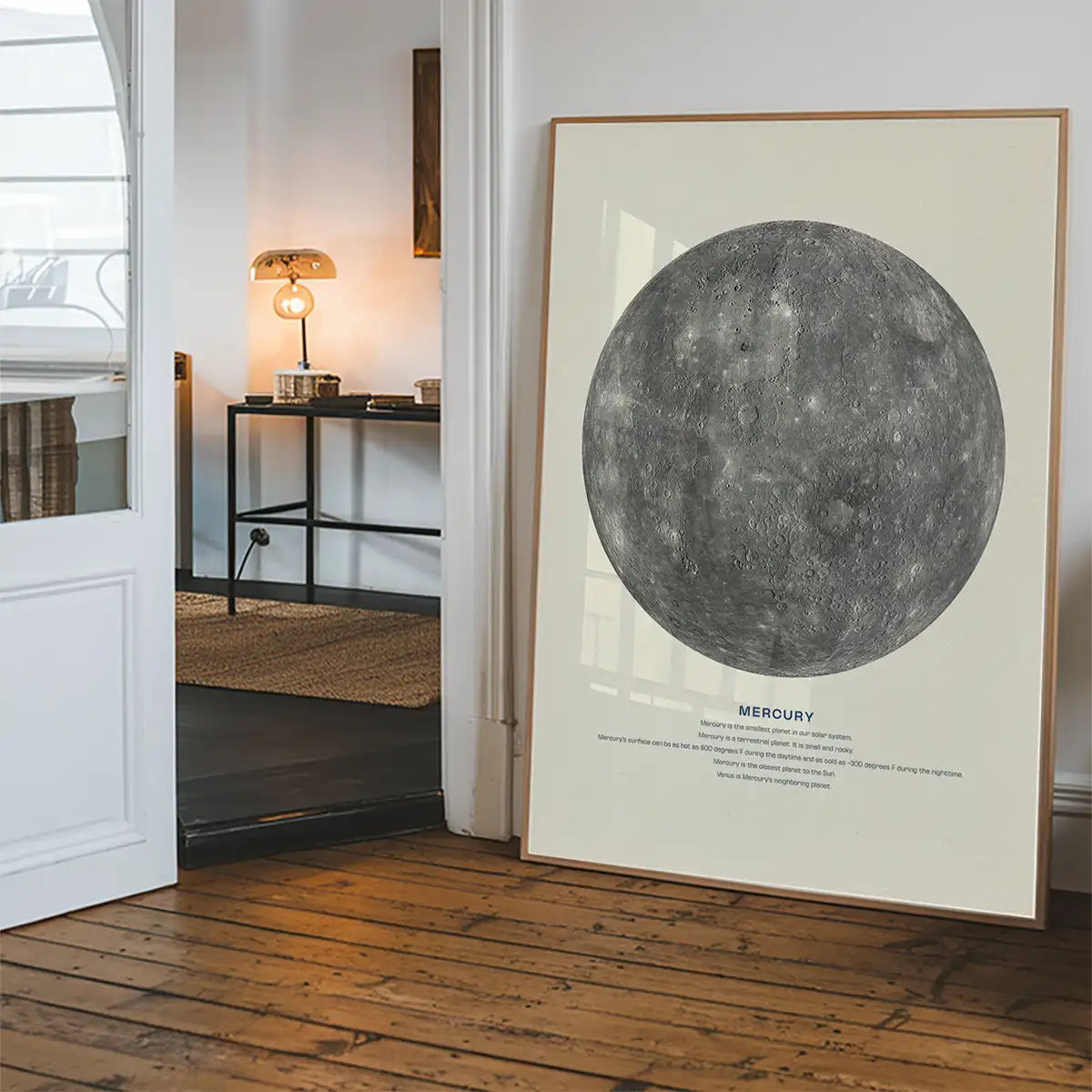 Mercury Educational Kids Planet Poster