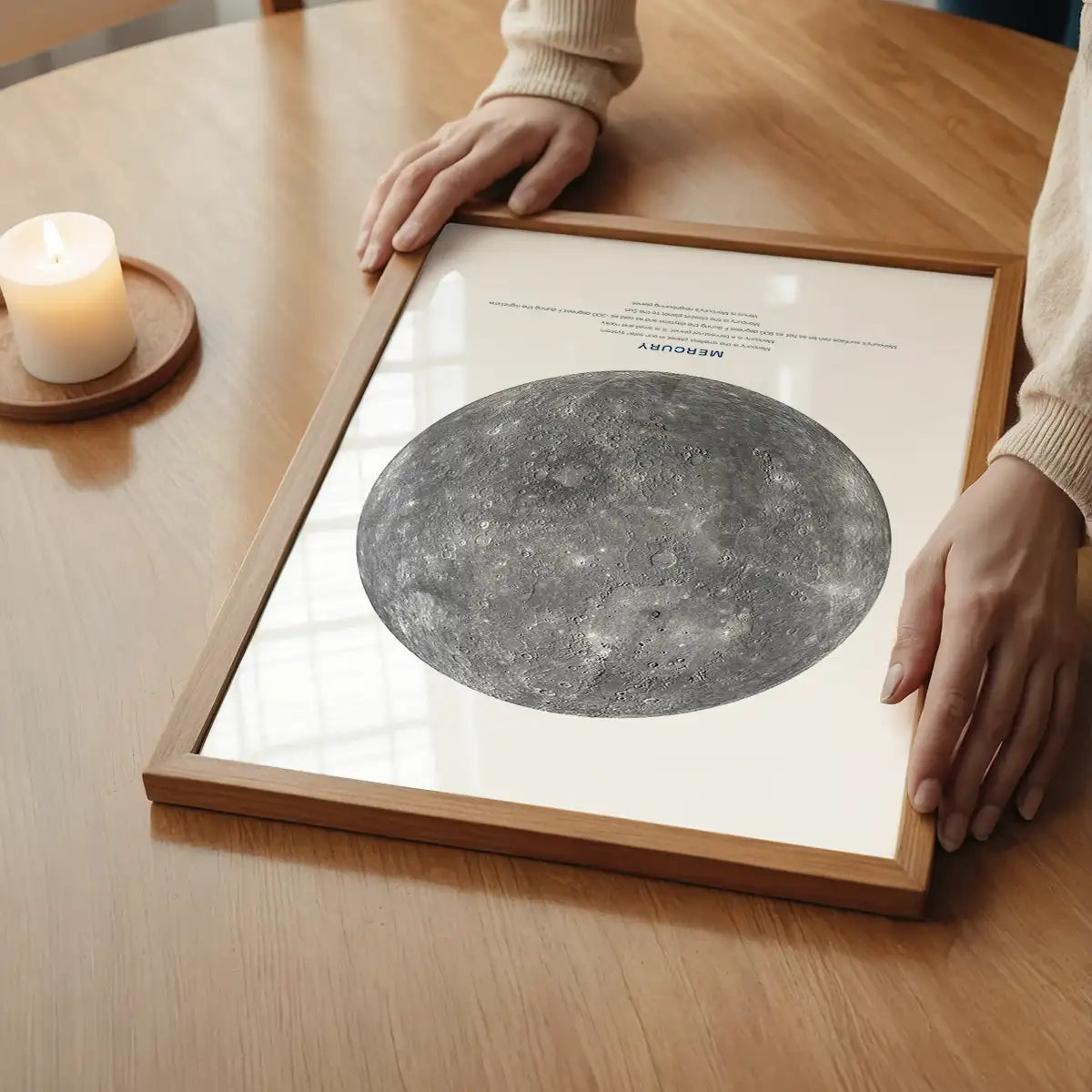 Mercury Educational Kids Planet Poster