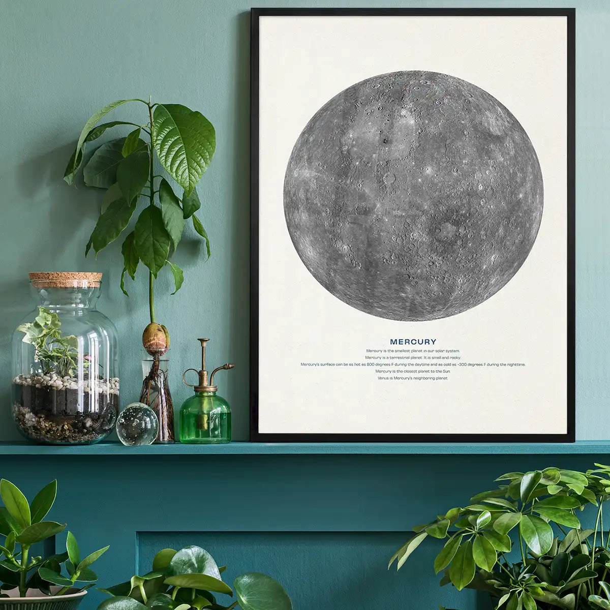 Mercury Educational Kids Planet Poster