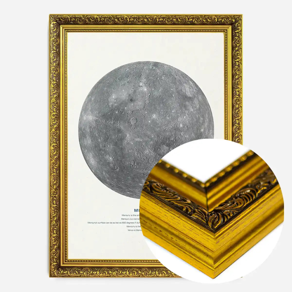 Mercury Educational Kids Planet Poster