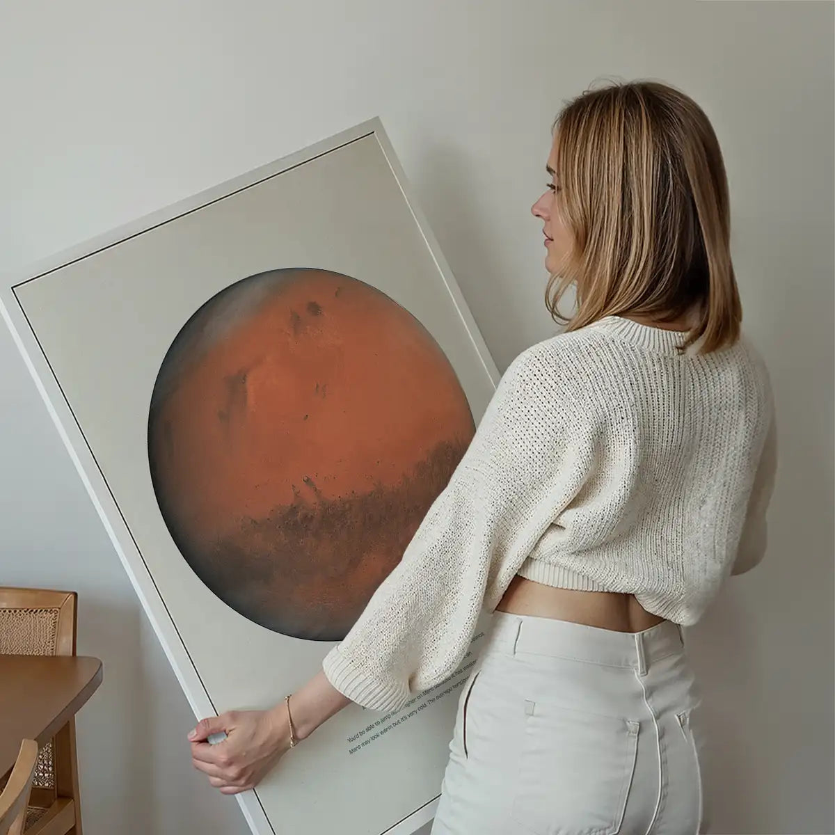Mars Educational Kids Planet Poster