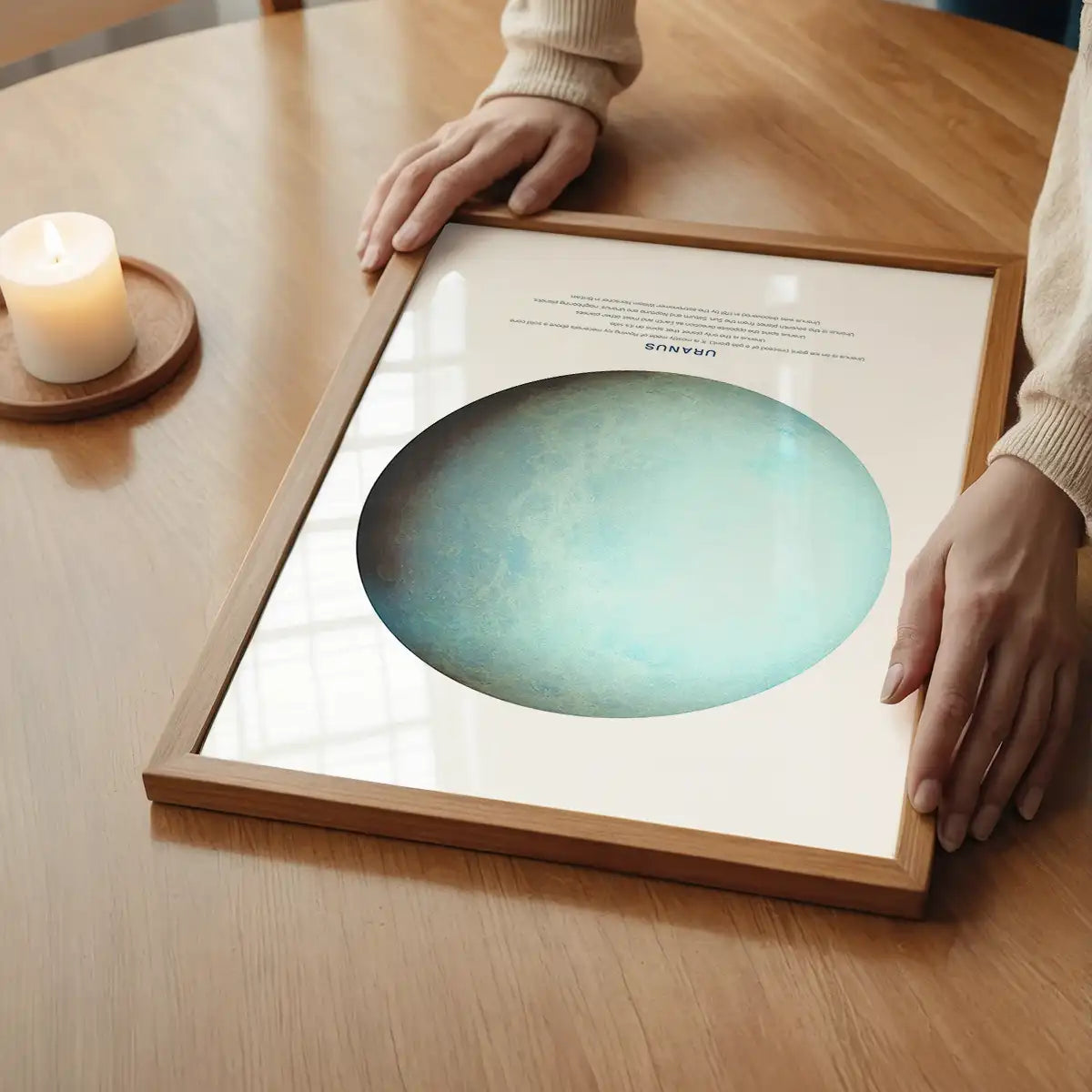 Uranus Educational Kids Planet Poster