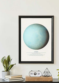Uranus Educational Kids Planet Poster