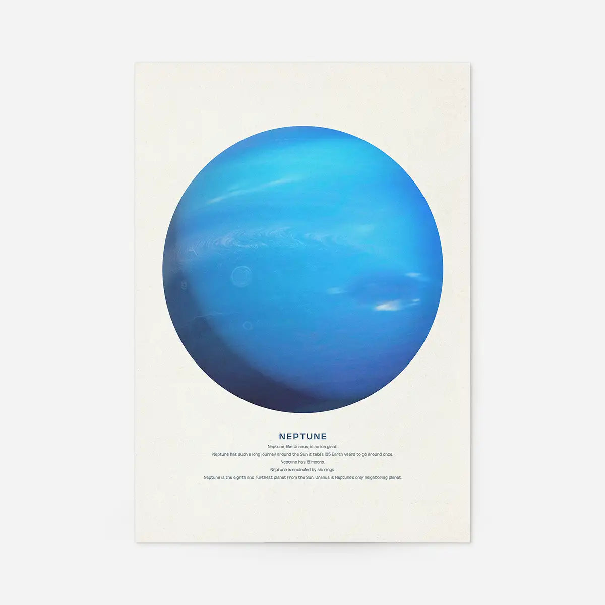 Neptune Educational Kids Planet Poster