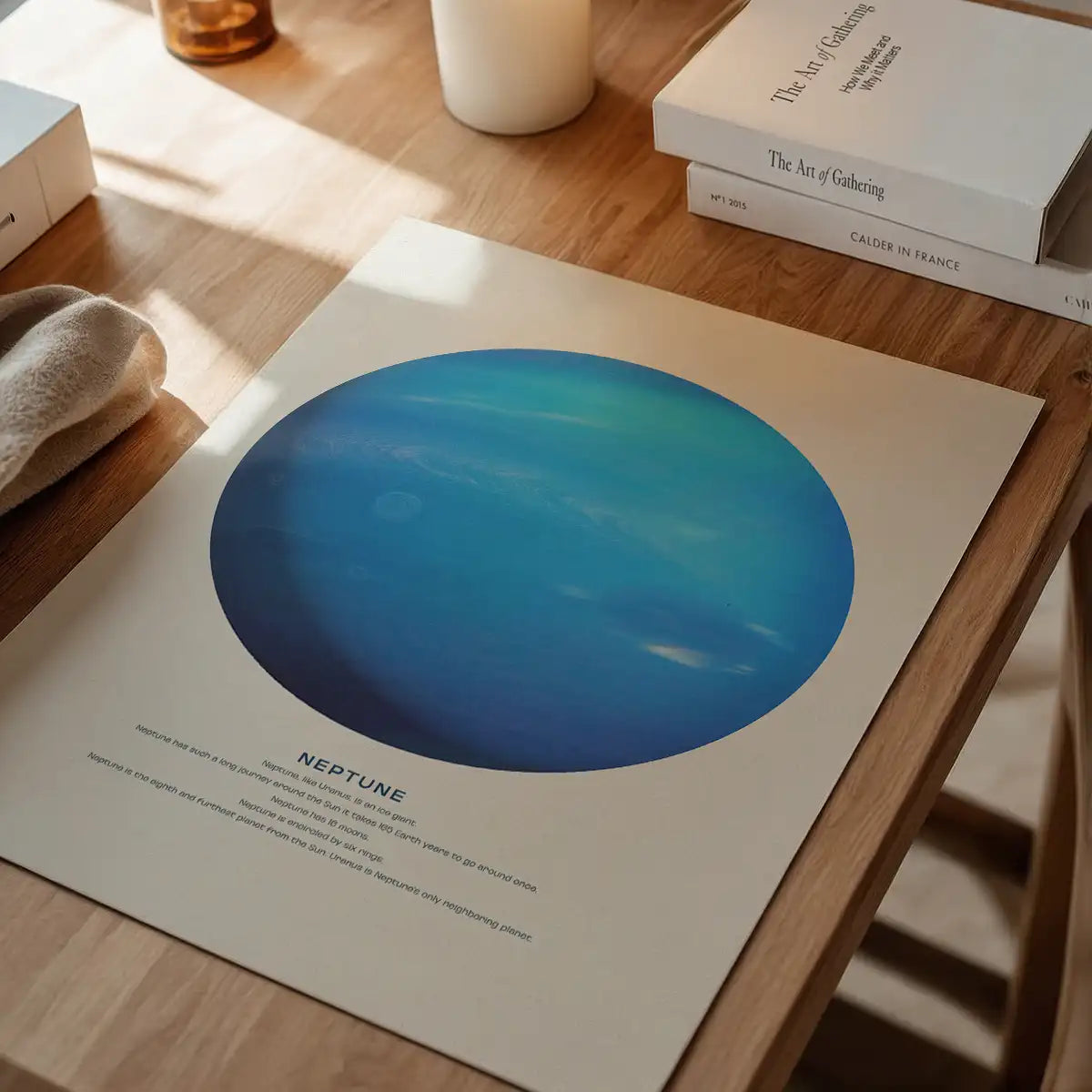 Neptune Educational Kids Planet Poster