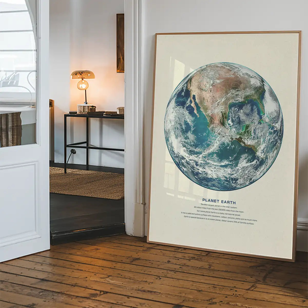 Earth Educational Kids Planet Poster