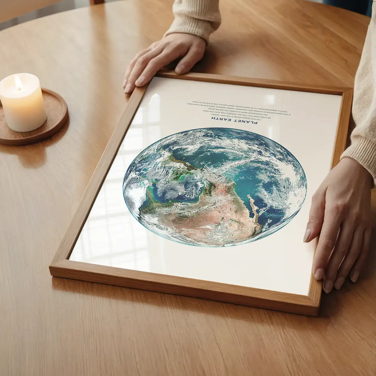 Earth Educational Kids Planet Poster