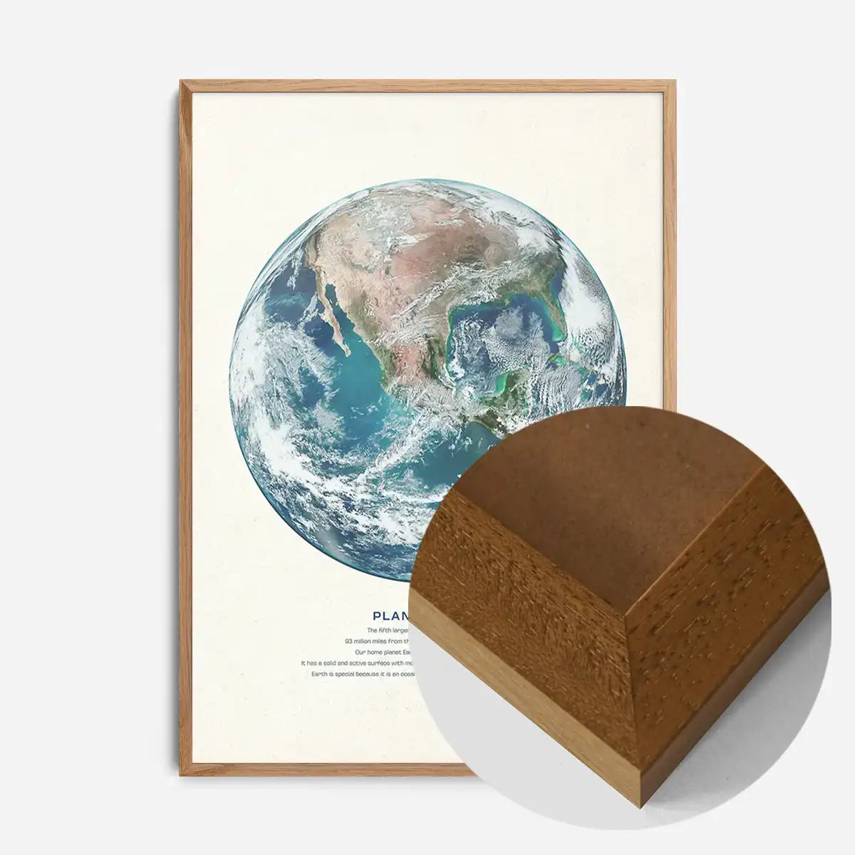 Earth Educational Kids Planet Poster