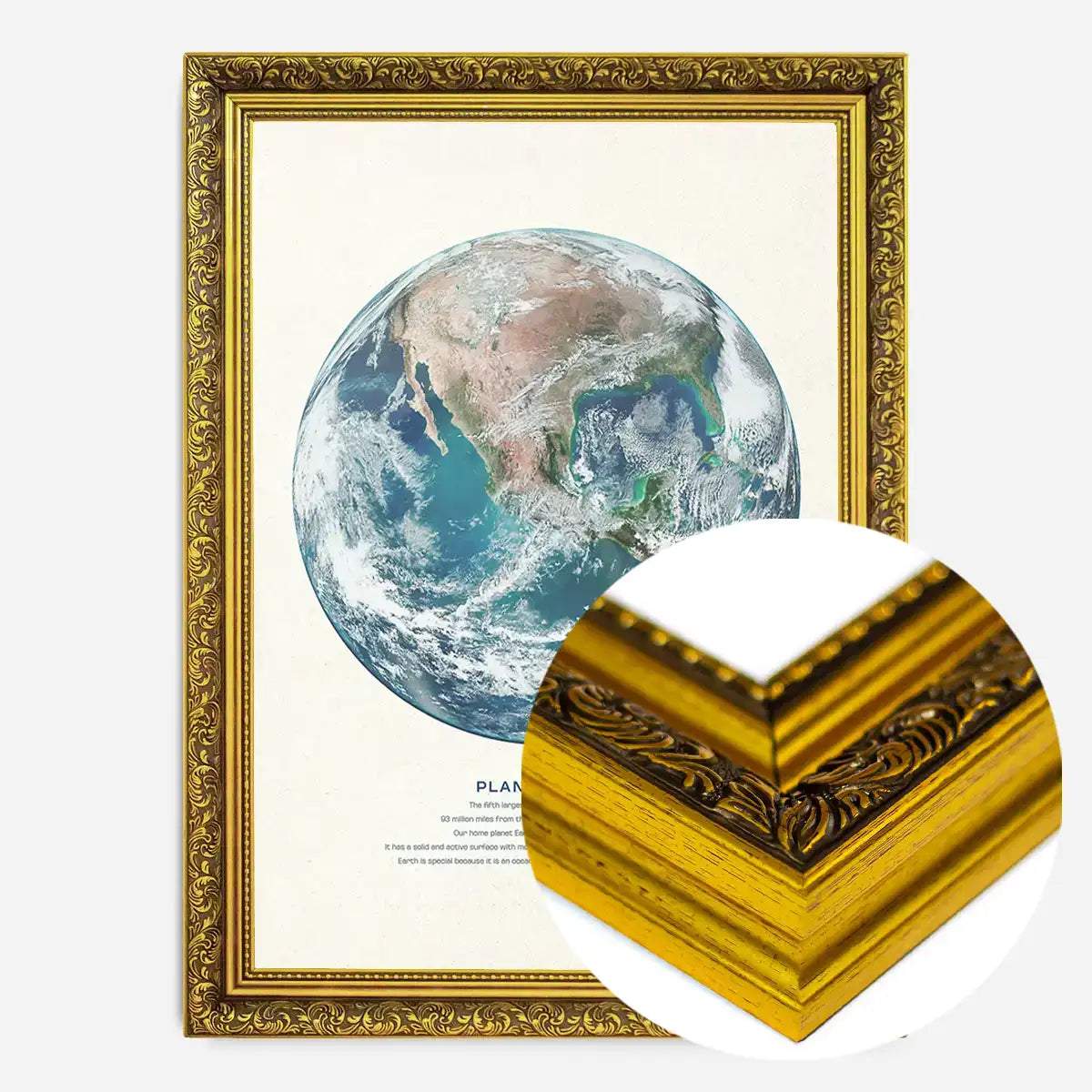 Earth Educational Kids Planet Poster