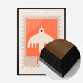 Black Wood Frame