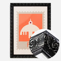 Black Ornate Frame