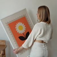 Grow Postage Stamp Style Kids Print