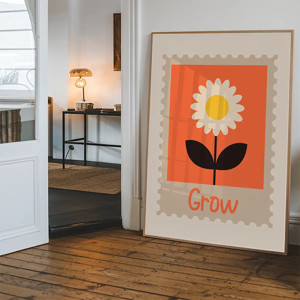 Grow Postage Stamp Style Kids Print