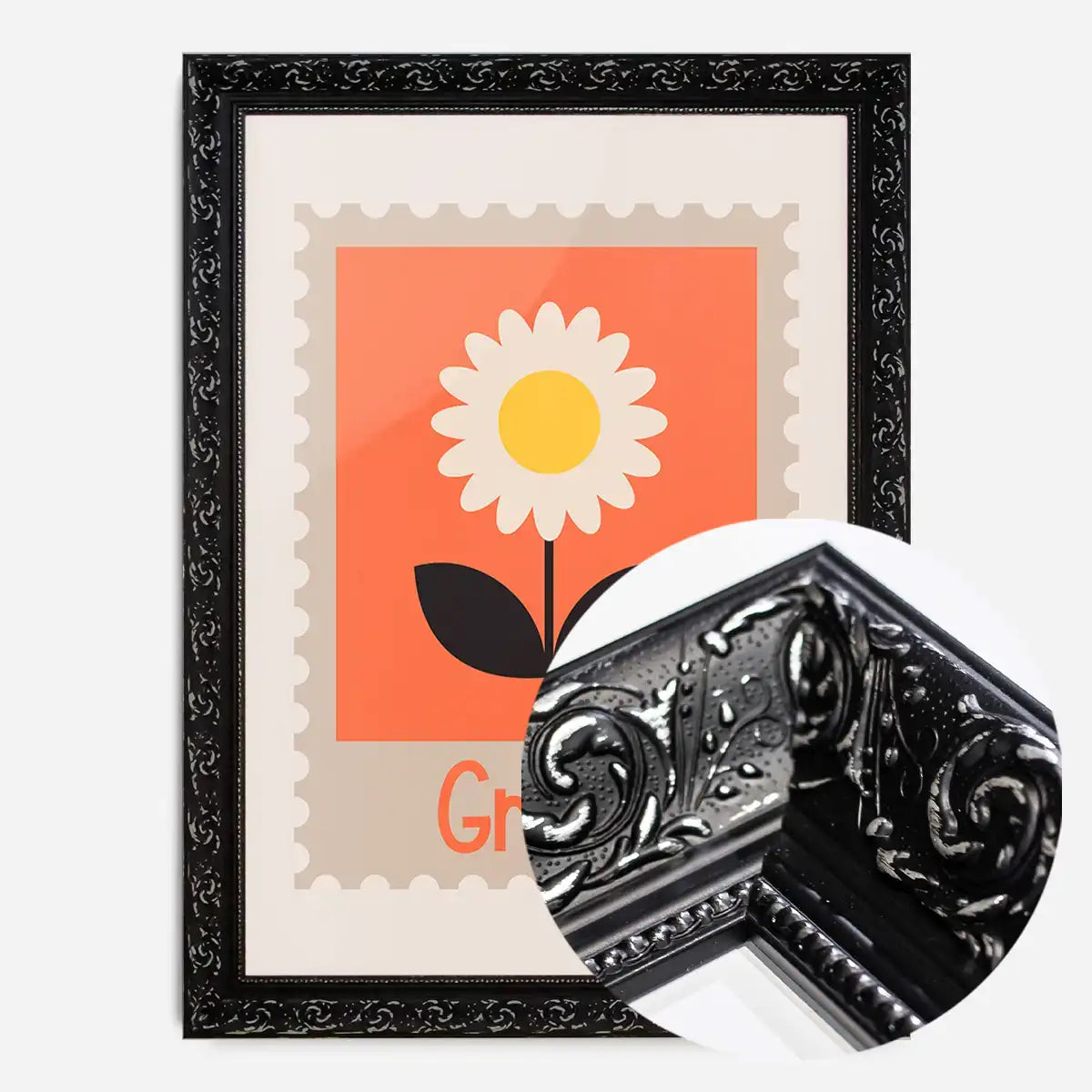 Grow Postage Stamp Style Kids Print